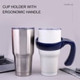 thumbnail image 2 of Cup Holder with Ergonomic Handle Lightweight Tumbler Handle Sure Here's A Product Title for Listing 2 Pcs Tumbler Handle Attachment for 20/32oz, 2 of 12