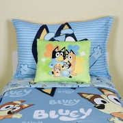 Bluey and Family Squishy Toddler Pillow, 12x15, Green