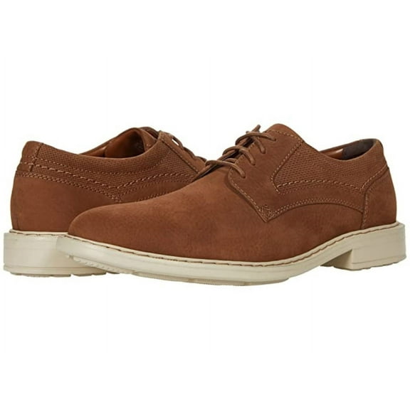 Rockport Tanner Plain Toe Men's Tan Oxfords 8W