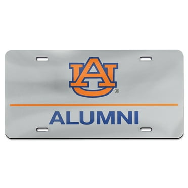 WinCraft Auburn Tigers Team Logo 29 Laser Cut Acrylic License Plate