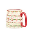 thumbnail image 3 of 10 Strawberry Street Bella Holiday Mug, Garland, Set of 4, 3 of 7