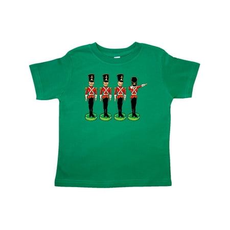 

Inktastic Christmas Dabbing Tin Soldier Gift Toddler Boy or Toddler Girl T-Shirt