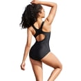 thumbnail image 3 of Attraco Women Athletic One Piece Swimsuit Sewn-in Bra Racerback Sports Sets Slimming Lap Bathing Suit, 3 of 7