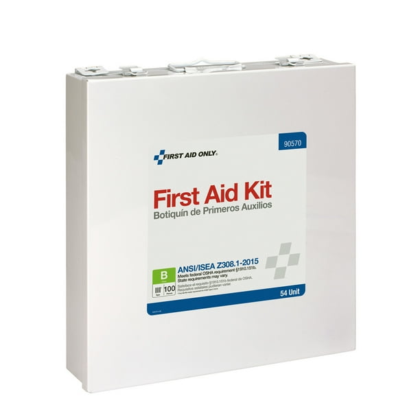 First Aid Only 213 Piece Metal First Aid Kit, ANSI Compliant Walmart