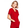thumbnail image 5 of Cherokee Workwear Core Stretch Women's Scrubs Top Mock Wrap 4728, 5 of 6