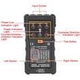 thumbnail image 1 of PEAKMETER PM5900 Portable Handheld Three Phase Motor Rotation Indicator Tester, 1 of 7