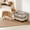 Gray, variant on Foldable Pet Food Storage Container With Wheels, Airtight Dry Food Bin For Dogs Cats, Portable Kibble Container For Home Travel Camping, Gray, Khaki, White, Black, Large Capacity