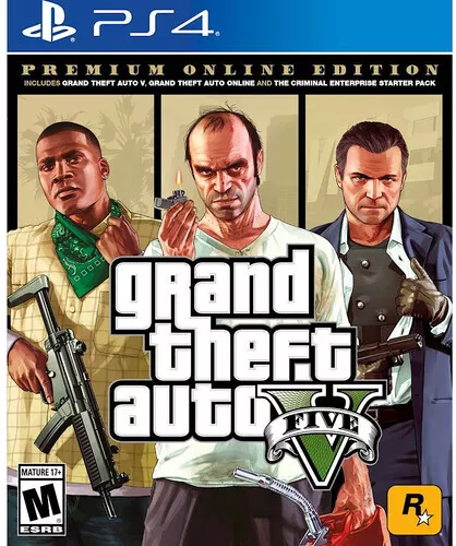 Grand Theft Auto V Premium Online Edition for PlayStation 4 StandardEdition [New