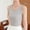 Gray, variant on Women's Tanks & Camis Fashion Solid Color V-Neck Tank Tops Comfy Loose Fit Sleeveless Standard Straps Shirts Basic Clothing
