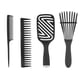 thumbnail image 3 of Juego de cepillos para el cabello BuyWeek 5 piezas cepillo desenredante, 3 of 14