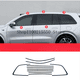 thumbnail image 2 of Para Li Lixiang L6 L7 L8 L9 2022-2024, moldura para ventana de coche, modificación de ennegrecimiento, accesorios de decoración Samurai negro, 2 of 5