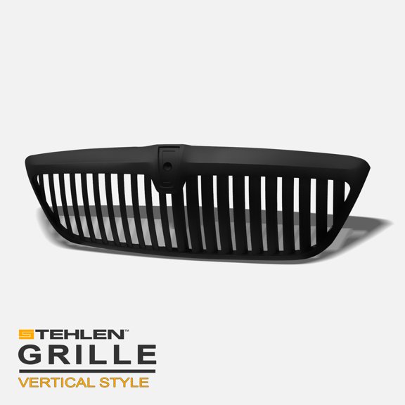 Stehlen 642167821335 Vertical Front Hood Bumper Grille - Black For 1998-2002 Lincoln Navigator / 2002 Blackwood