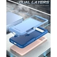 thumbnail image 2 of Poetic Neon Series Case Compatible with Google Pixel 8 5G 6.2 inch, Dual Layer Heavy Duty Tough Rugged Light Weight Slim Shockproof Protective Cover Case, Sky Blue, 2 of 6