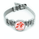 thumbnail image 1 of Mapa de Hong Kong Pulsera pulsera pulsera de cristal amor pulsera ajustable, 1 of 2