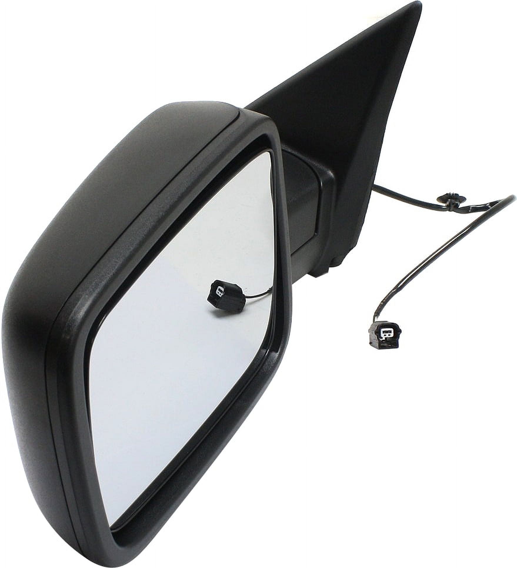 Mirror Compatible With 2013-2018 Ram 1500 2500 Left Driver Side Textured Black Kool-Vue