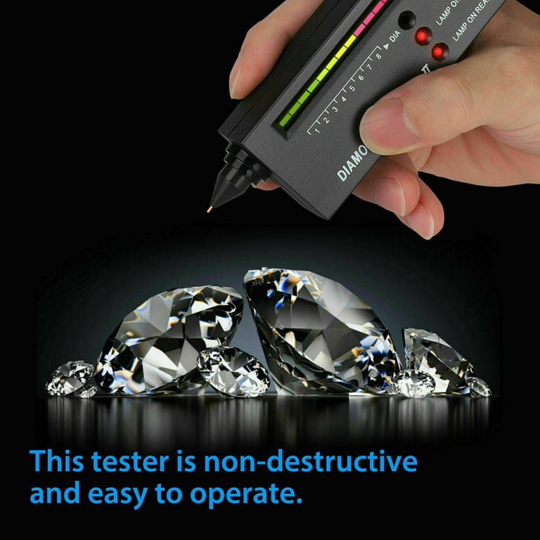 Professional Diamond Tester, Gem Tester Pen Portable Electronic