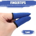 thumbnail image 4 of 2 fundas transpirables para el dedo del mando del juego, funda para el pulgar a prueba de sudor (B), 4 of 9