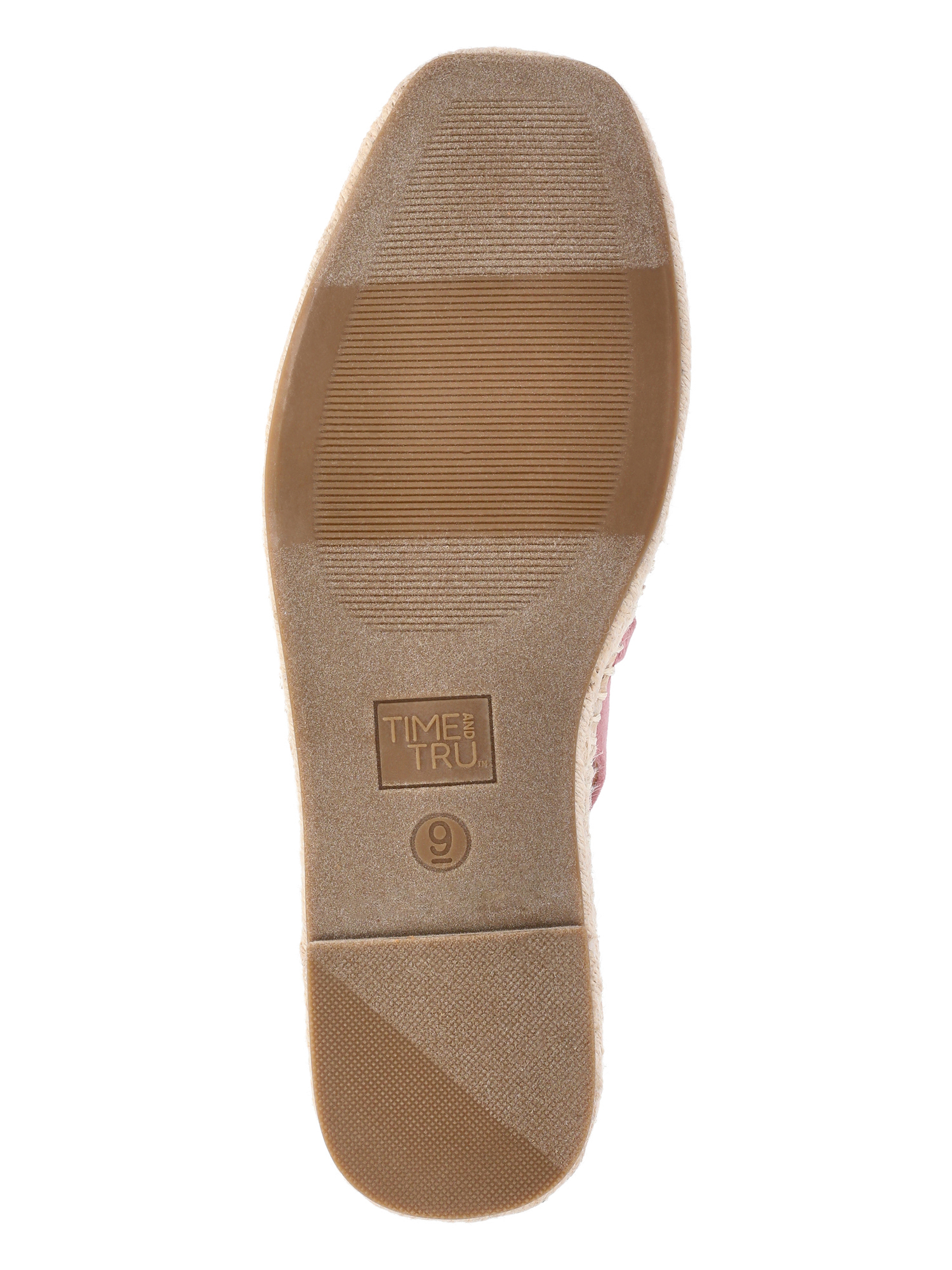 Time and Tru Women's Espadrille Slingback Shoes