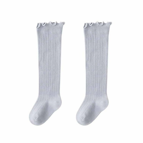 Generic Toddler Boy Socks Baby Girls Mid Calf Length Socks Antislip 1Pair Sock Shoes Boys Slippers Socks First Walkers for Babys Toddlers Girl Fashion Casual (0-6 Months,Light Blue)