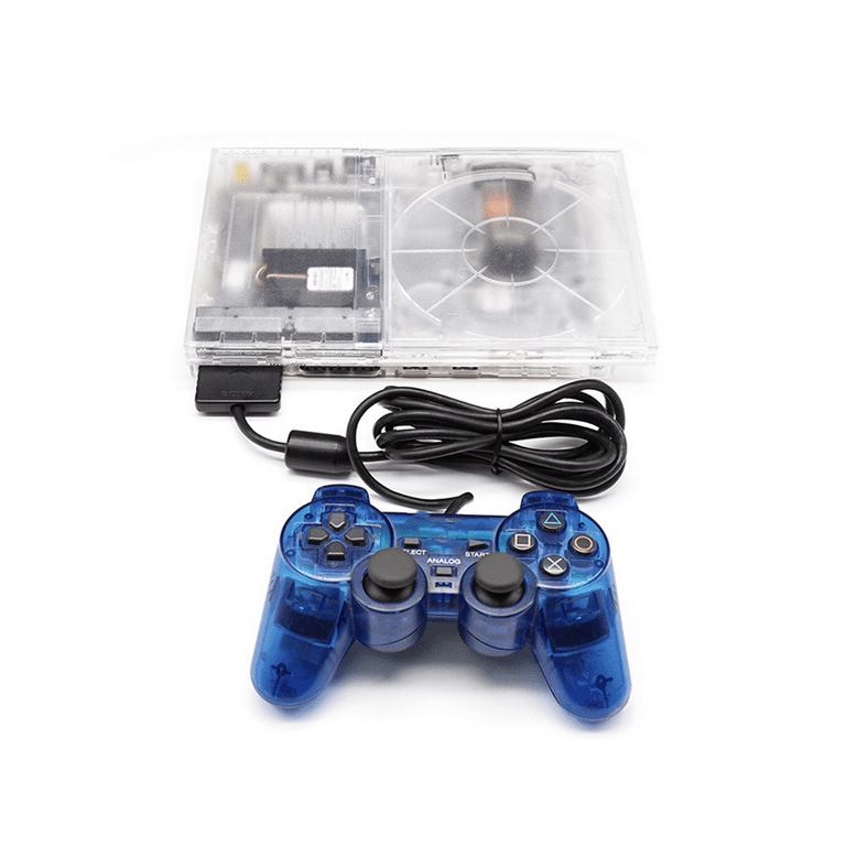 Transparent Clear Shell Kit Replace Housing Replacement Flip Top Case Clear Game Accessories for PS2 Slim SCPH 9Xxxx - Walmart.com