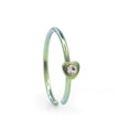 thumbnail image 1 of Bendable Nose Hoop rings with Heart Design and Cubic Zirconia Stone 20G, 1 of 7