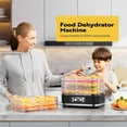 thumbnail image 6 of SPECSTAR Food Dehydrator, Electric 8 Trays Hydrator Machine with 72H Digital Timer and Temperature Control for Fruit Vegetable Meat Jerky Herb Beef Mushroom, 6 of 8