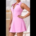 thumbnail image 4 of Vestido Deportivo Ajustado de Cintura Alta Rosa M, 4 of 8