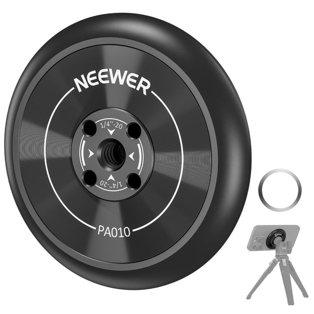 Adaptador magnético de trípode para teléfono NEEWER PA010 para iPhone