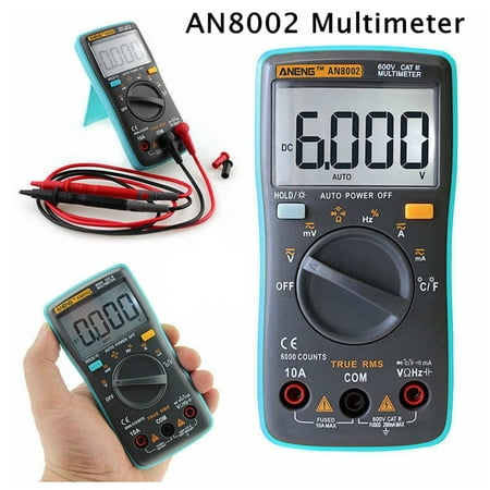 ANENG AN8002 Digital True RMS 6000 Counts Multimeter AC/DC Current Voltage Frequency Test Equipment Resistance Temperature Tester