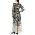 thumbnail image 2 of INC Womens Chiffon Floral Print Maxi Dress, 2 of 2