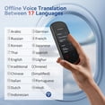 thumbnail image 3 of Traductor de Idiomas, Traducción de Más de 138 Idiomas en Tiempo Real, Dispositivo de Traducción de Voz para Aprender Viajes y Negocios, 3 of 7