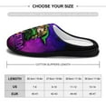 thumbnail image 2 of Men The Legend of Zelda Slippers Non-Slip Fuzzy House Slippers Warm Soft Plush Winter House Shoes Indoor Outdoor Slip-On Shoes, 2 of 7