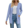 thumbnail image 2 of Pyhlmscde Women’s Lightweight Soft Knit Cardigan, Womens Tops, Knit Cardigan, Blazer Jackets for Women, 2 of 5