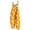 Yellow, variant on Yertdoel Jumpsuits for Women Halloween Funny Print Adjustable Strap Loose Fit Overalls Fashion Casual Rompers Pants with Pockets