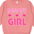 thumbnail image 3 of Inktastic Poppop Girl Granddaughter Toddler Sweatshirt, 3 of 4