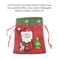 thumbnail image 3 of Christmas Drawstring Bags Packaging Snowman Three-dimensional Print Container Large Capacity Goodie Bag for Candy Birthday Party Santa Claus, 3 of 6