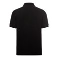 thumbnail image 2 of Russell - Polo piqué elástico talle de sastre para hombre caballero (Negro), 2 of 3