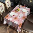 thumbnail image 2 of Halloween Ghosts and Pumpkins Rectangle Tablecloth 60"x120",Waterproof Polyester Rectangle Table Cloth, Wipeable Spillproof Polyester Tablecloth for Dining, Camping, Indoor and Outdoor, 2 of 6