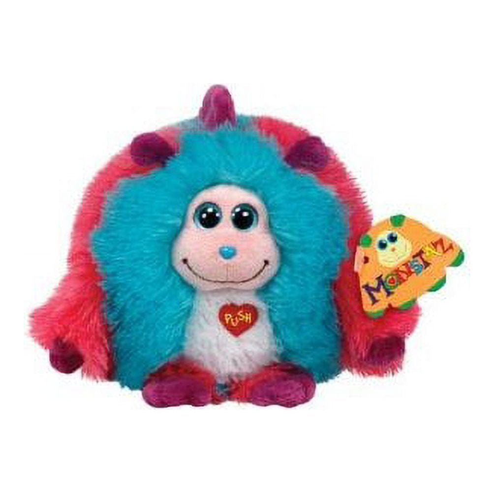 ty inc monstaz frankie the purple & green monster 5