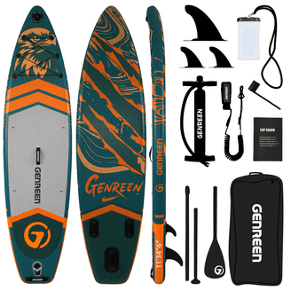 Body Glove Performer 11' Lightweight Inflatable Stand Up Paddle
