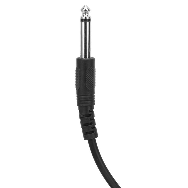 Hilitand Low Capacitance Length Is 3 Meters(10in) 6.35mm Guitar Audio Cable, 90 Degree Right Angle Connector Electric Guitar Cable, For Bands Electric Guitar