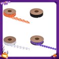 thumbnail image 5 of Halloween Ribbon 33 Inch Black Bat Cutout Ribbon for Gift Wrapping Spooky Halloween Decorations Halloween Party Decorations for Home Event Holiday Use 1 Pack, 5 of 5
