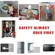thumbnail image 5 of 12 candados de seguridad para niños, color gris. Ormromra WLJ-4367, 5 of 5