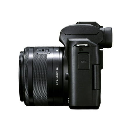 Canon - EOS M50 Mark II Mirrorless Camera 2 Lens Kit with EF-M 15-45mm f/3.5-6.3 IS STM & EF-M 55-200mm f/4.5-6.3 IS STM Lenses
