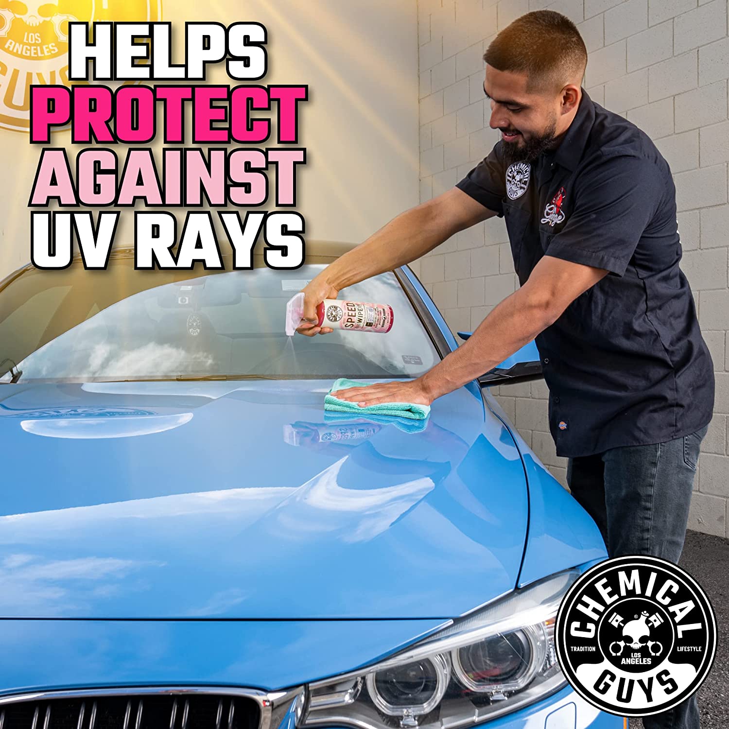 Chemical Guys Speed Wipe Quick Detailer, Cherry Scent, 16 oz photo 4