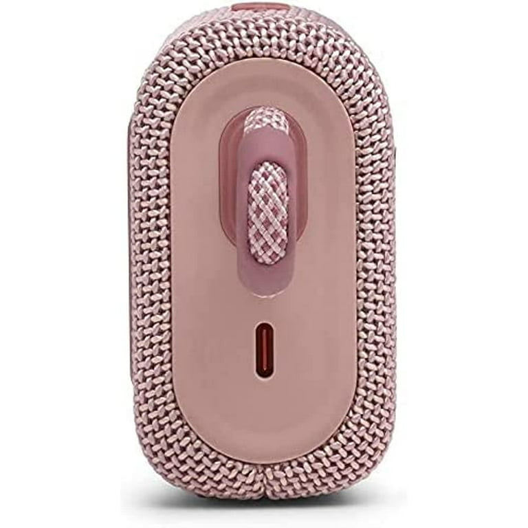 JBL Go 3 Portable Waterproof Wireless IP67 Dustproof Outdoor Bluetooth  Speaker (Pink)