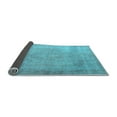 thumbnail image 2 of Ahgly Company Indoor Square Persian Light Blue Traditional Area Rugs, 5' Square, 2 of 4