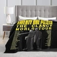 thumbnail image 6 of Flannel Blanket Twenty and One Music Pilots Nap Blanket Air Conditioning Blankets Couch Bed Office Blankets Soft and Cozy 50"X40", 6 of 6
