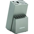 thumbnail image 2 of Farberware 15-Piece Stamped Stainless Steel Knife Block Set, High-Carbon Stainless Steel Kitchen Knife Set, 2 of 3