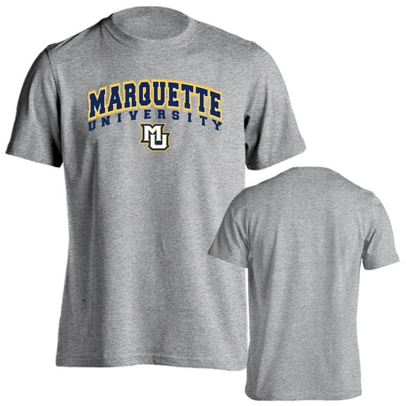 Marquette University Golden Eagles Classic Arch with Mascot Short Sleeve T-Shirt